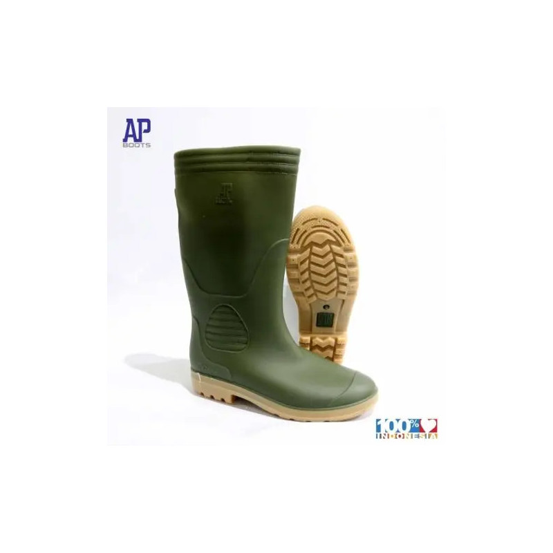 AP 9506 SEPATU BOOT GREEN NO. 42